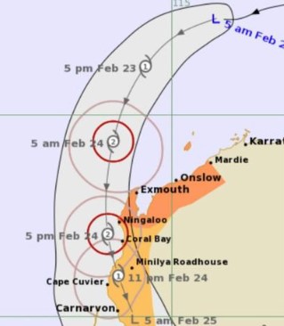 BOM Cyclone Tracking Sample