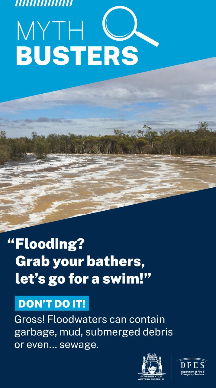 Don't Swim in Floodwater