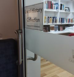 our Local History room that holds many of our local history books