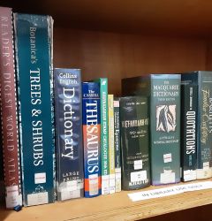 our library has a small Reference collection