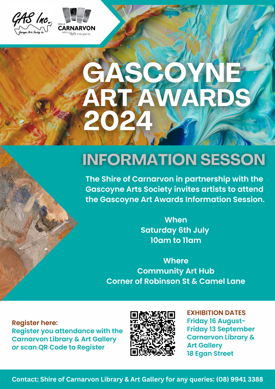Gascoyne Art Awards Information Session