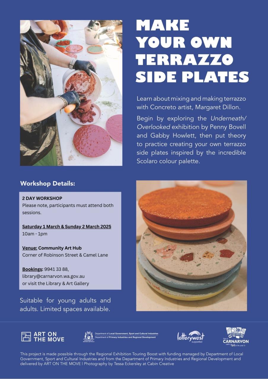 Workshop: Make Your Own Terrazzo Side Plates